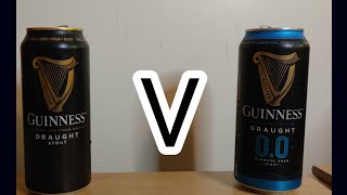 Guinness V Alcohol free Guinness