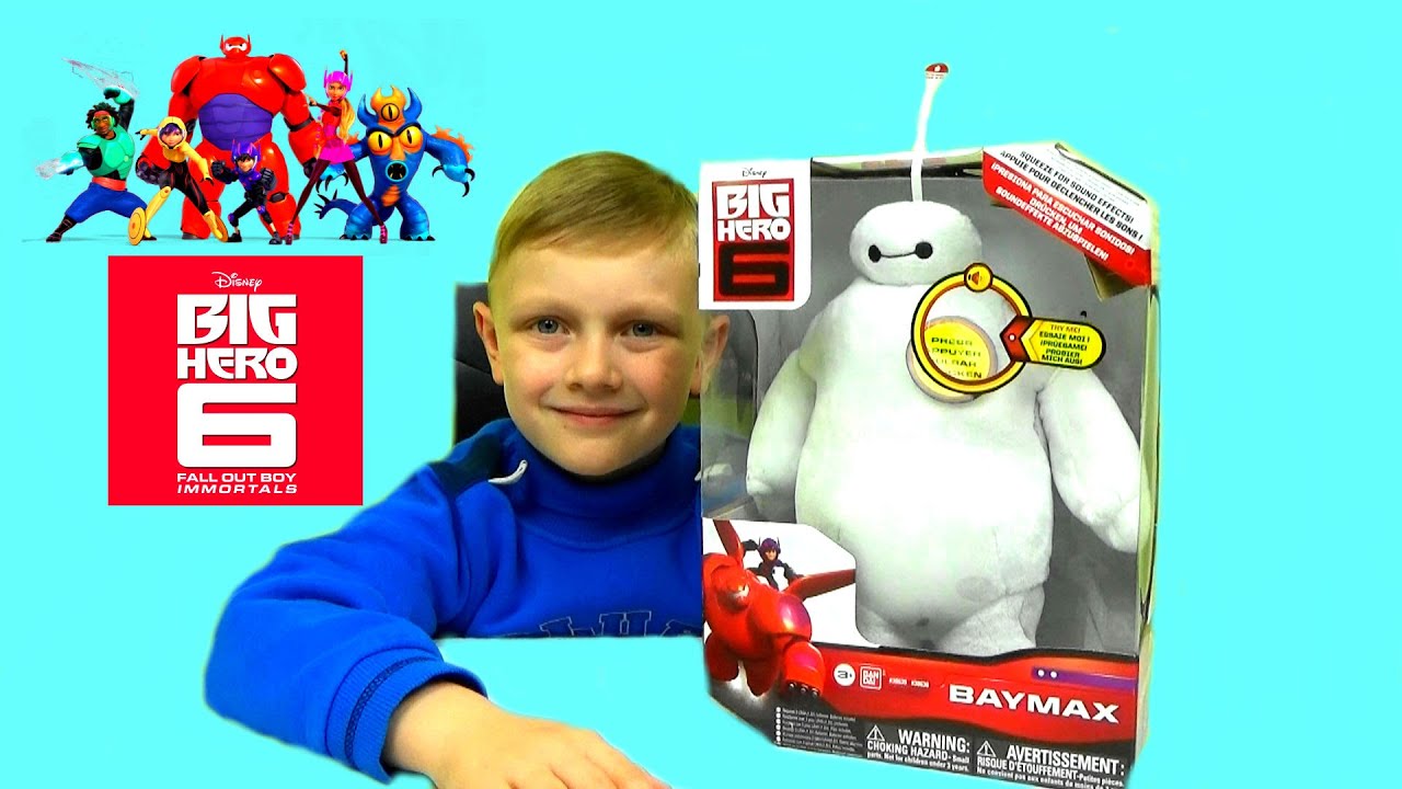 Big Hero 6 . Toys Baymax .Город Героев- Игрушка- Бэймакс .