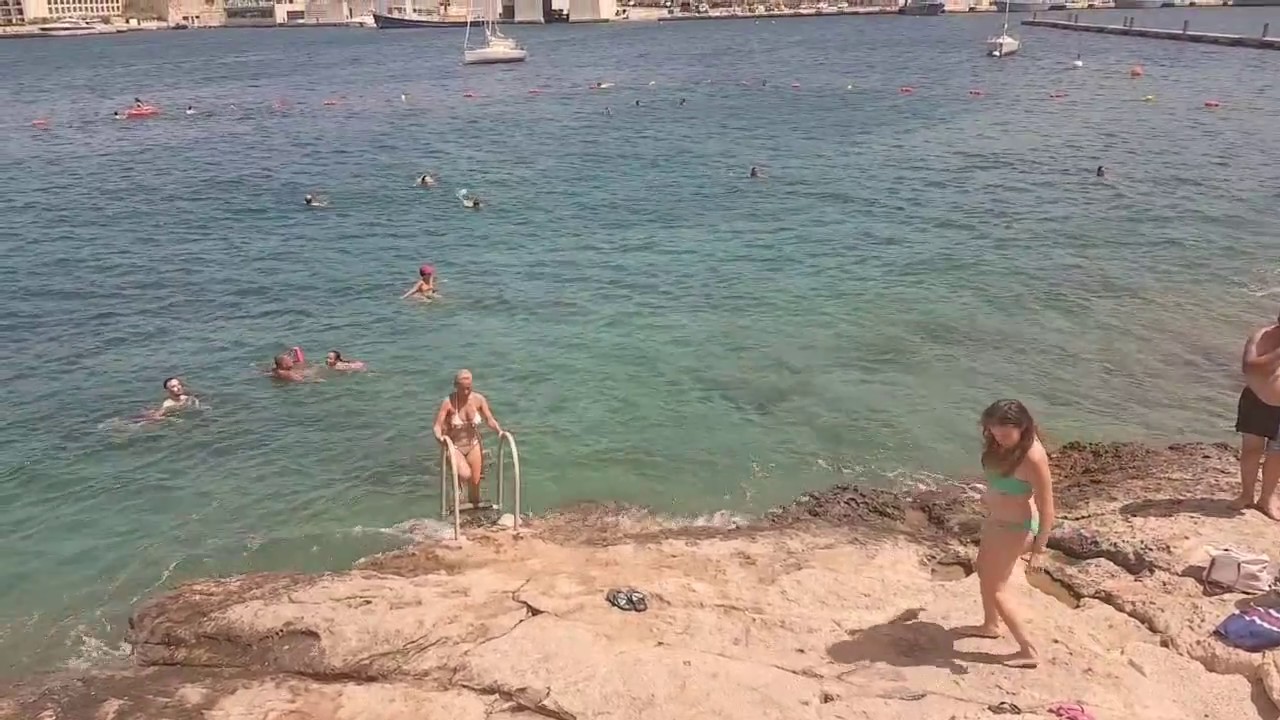 Rock Beach Ta' Xbiex | Maltaholic