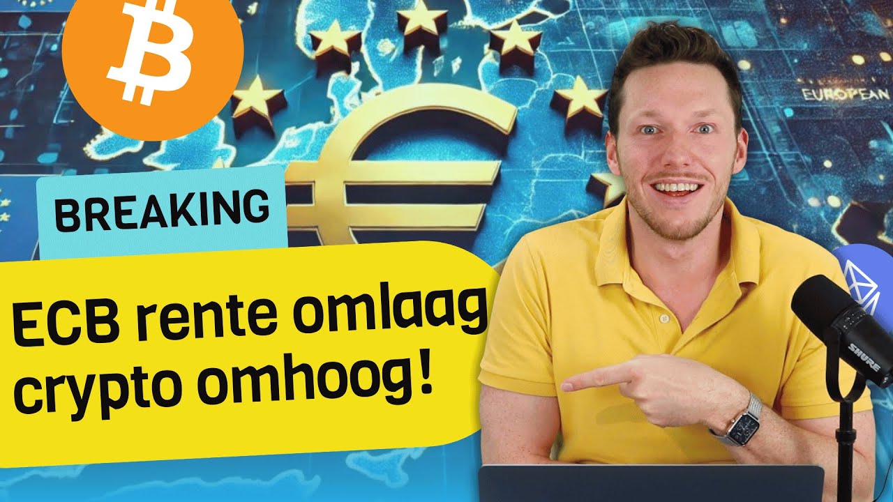 BREAKING: ECB verlaagt rente! | CRYPTO omhoog, GOUD door het dak | Crypto  nieuws vandaag | #1181