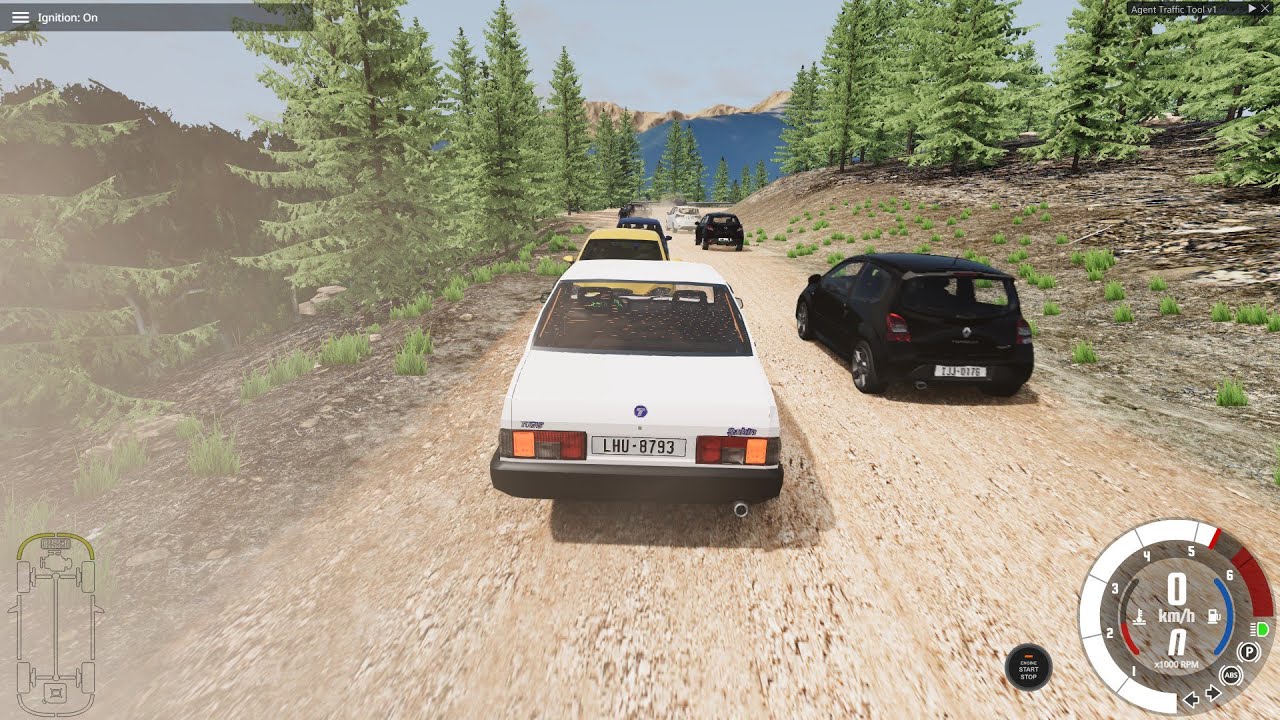 ORJİNAL TOFAŞ İLE HIZLI VE AGRESİF BİR KÖY YOLU