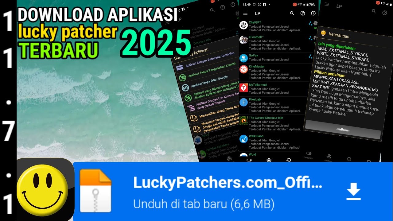 DOWNLOAD APLIKASI LUCKY PATCHER PRO VERSI TERBARU YouTube