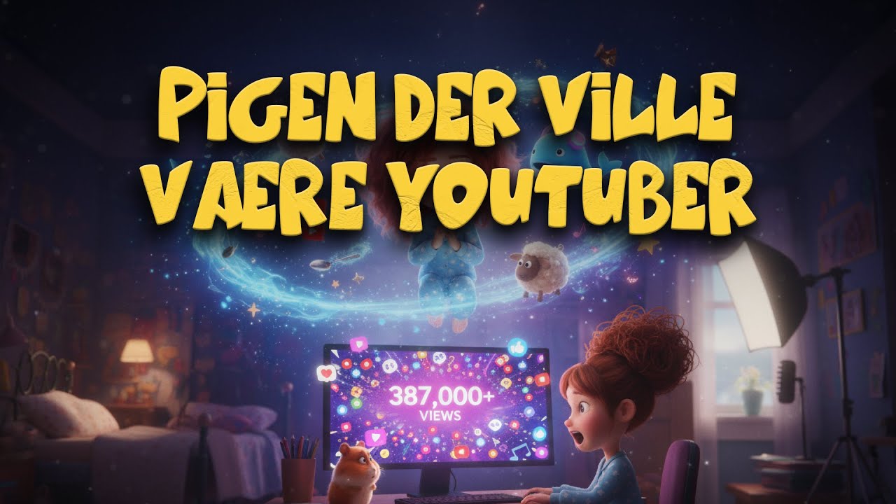 Pigen der ville være YouTuber - Historie for børn