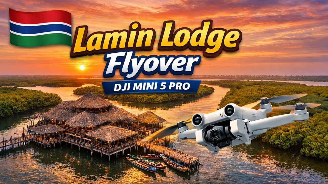 Lamin Lodge Flyover - The Gambia - January 2026