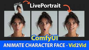 ComfyUI - Live Portrait | Animate Character Face (Video to Video)