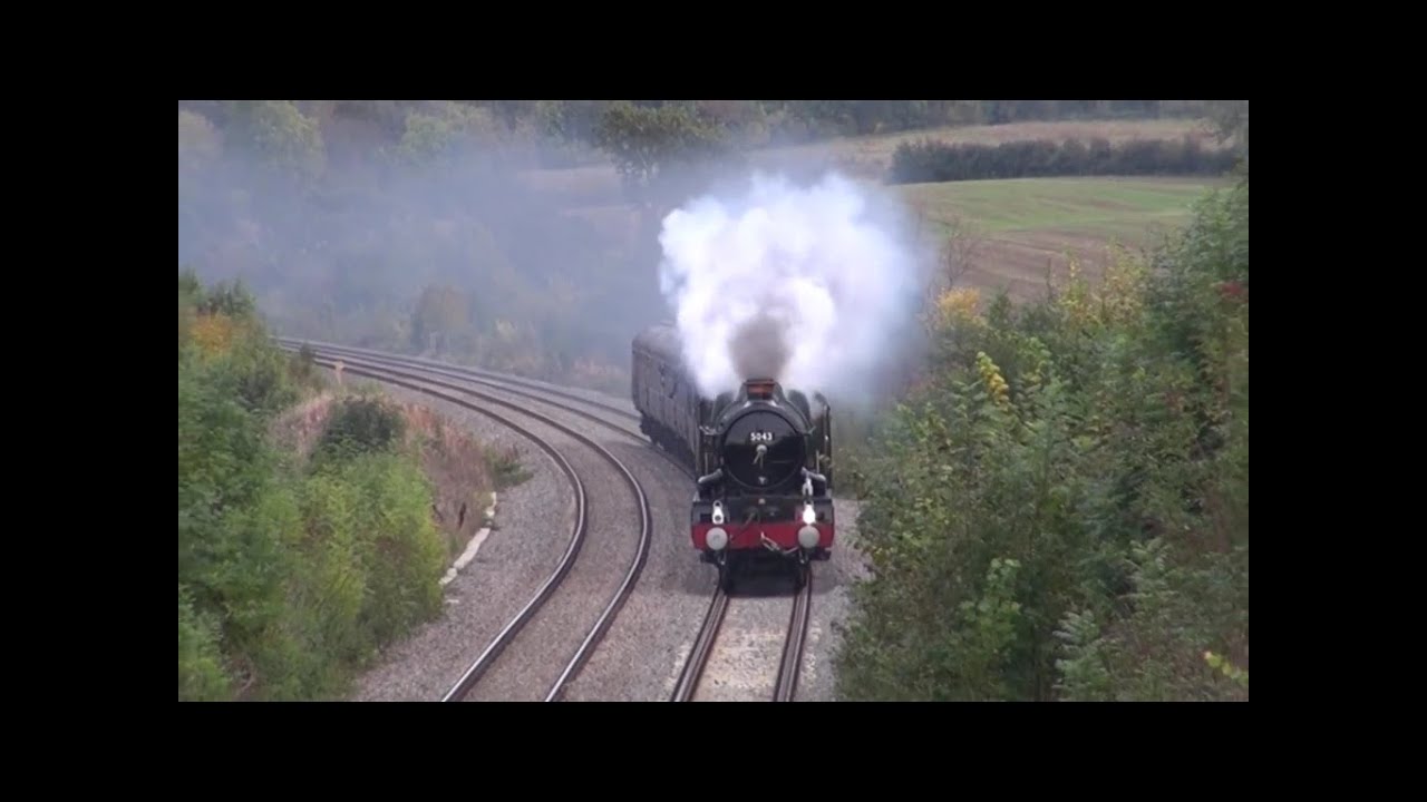 The Cotswold Explorer, 5043 Earl of Mount Edgcumbe, 20 Oct 2012. YouTube