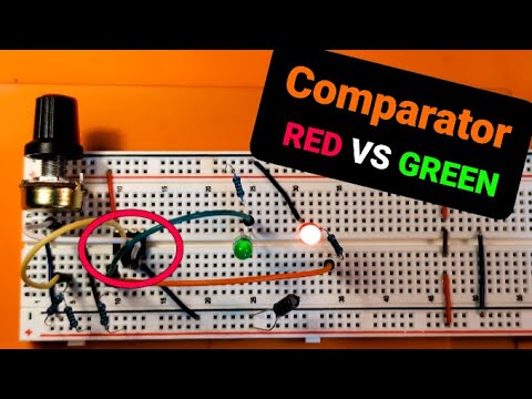 Comparator Led Comparator Explained | Red vs Green LED - YouTube