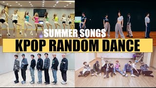 KPOP RANDOM DANCE MIRRORED - Summer songs