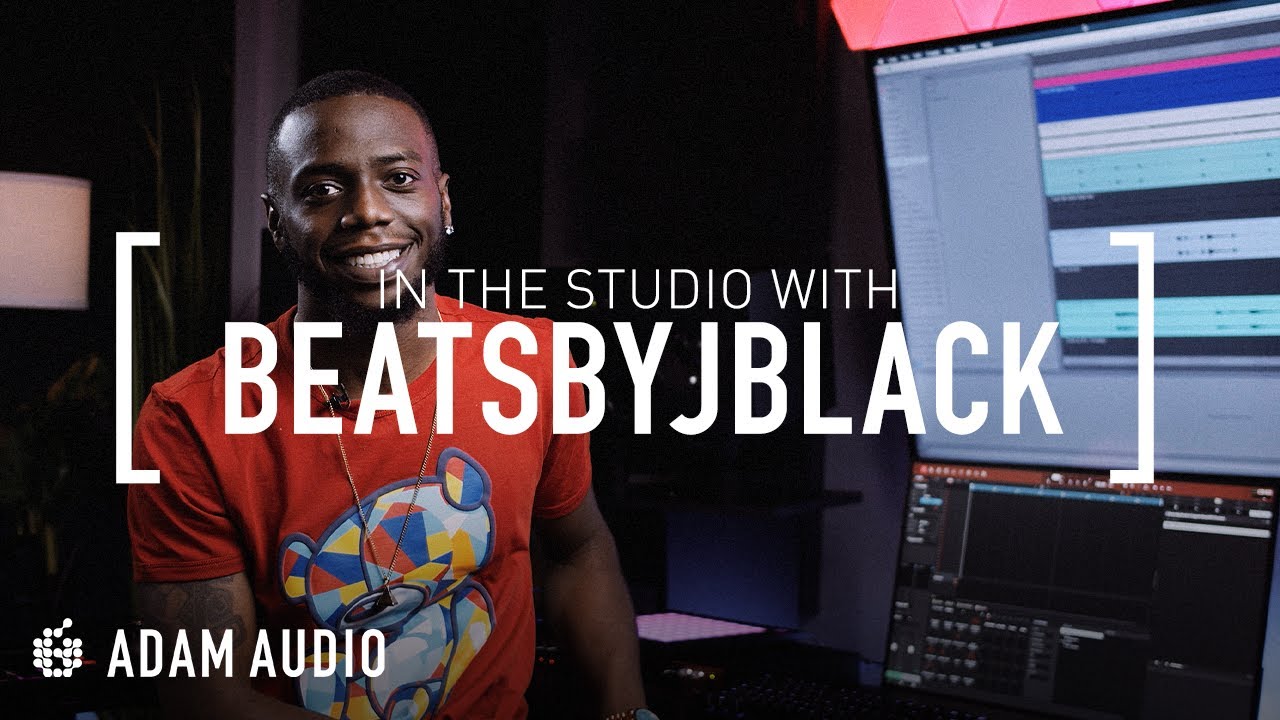 IN THE STUDIO with Finger Drummer BeatsByJBlack | ADAM Audio