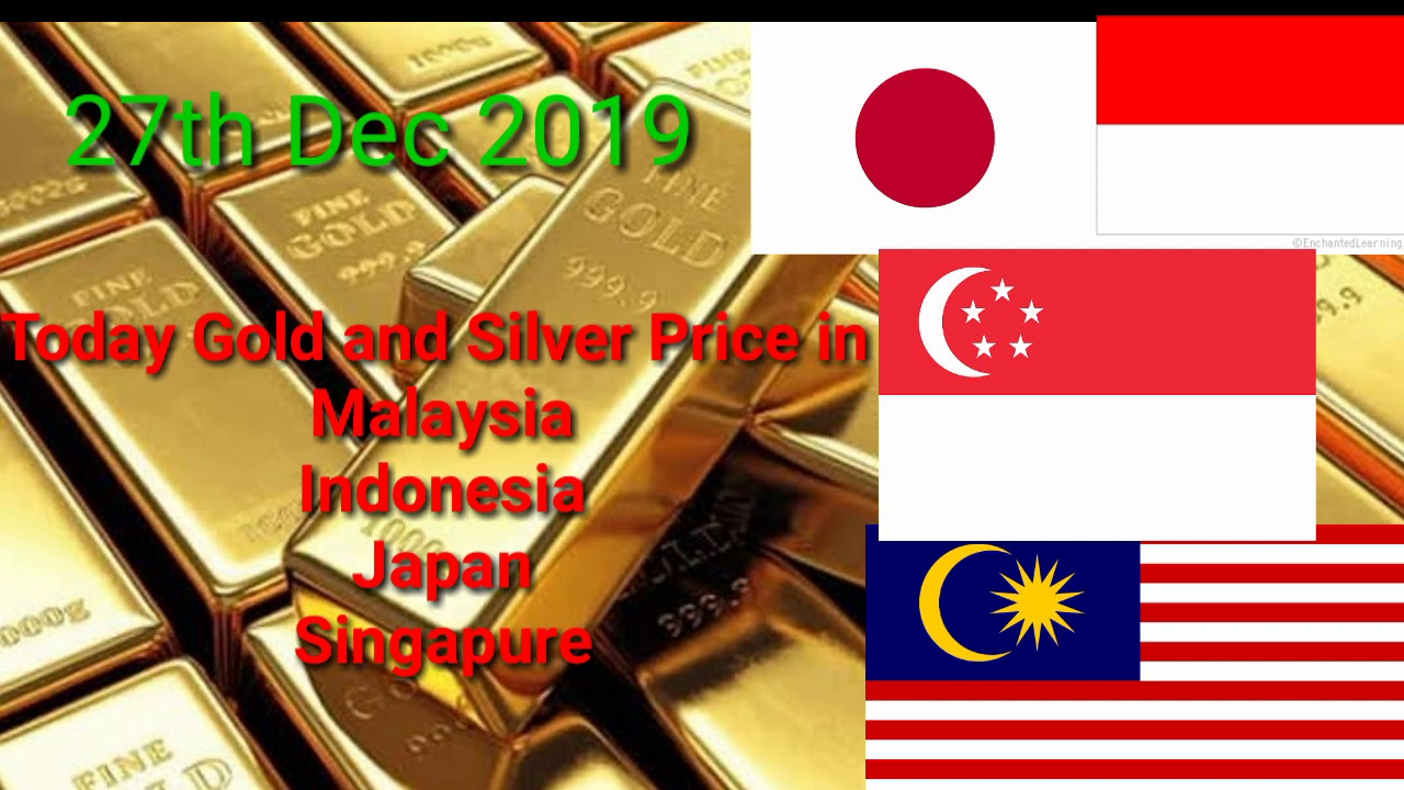 Today Gold and Silver price in Turkey Malaysia Indonesia And Japan
