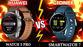 HUAWEI WATCH 3 PRO VS GIONEE SMARTWATCH 7 Which is BEST?
