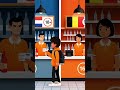 Most Unusual Border in the World #Geography #MapAnimation #Shorts #Netherlands #Belgium #Borders