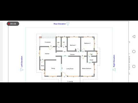 Ramani Ya Nyumba Ya Kisasa Yenye Vyumba 3 0674420404 0778620404