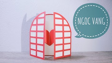 Thiệp cửa sổ trái tim - NGOC VANG