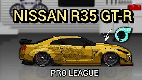 Pixel Car Racer | Nissan GT-R | PRO LEAGUE