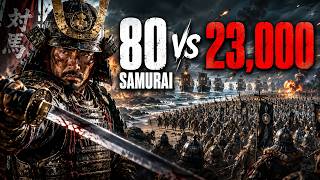 How 80 Samurai TERRIFIED 23,000 Mongols | Battle of Bun’ei