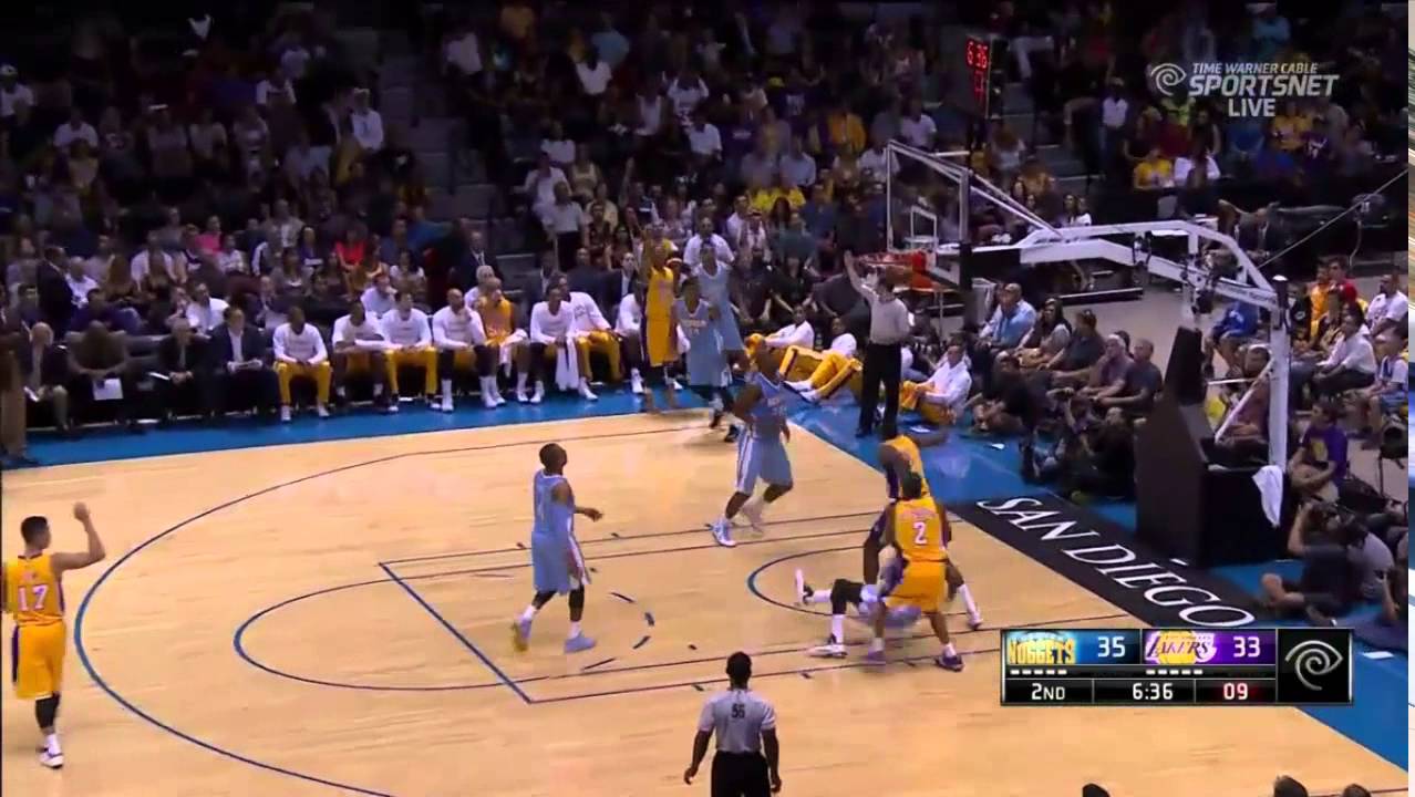 Rookie Rewind: Julius Randle Preseason Debut - YouTube
