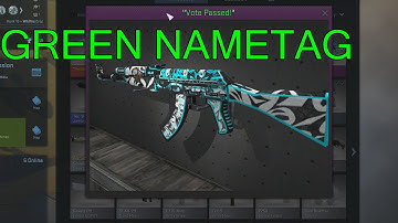 How to - Green Nametag in Csgo