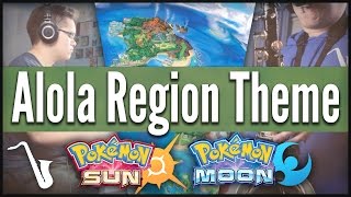 Miniatura de vídeo de "Pokémon Sun & Moon: Alola Region Theme - Jazz Cover || insaneintherainmusic"