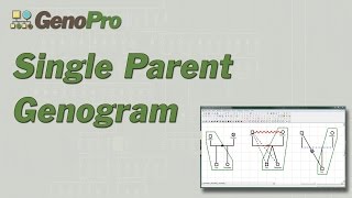 Single Parent Genogram in GenoPro