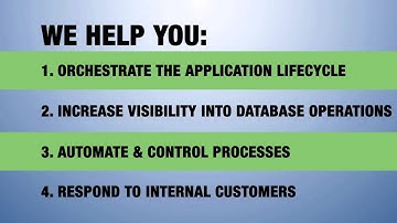 Database Configuration Management Software -- Datical for SCMs