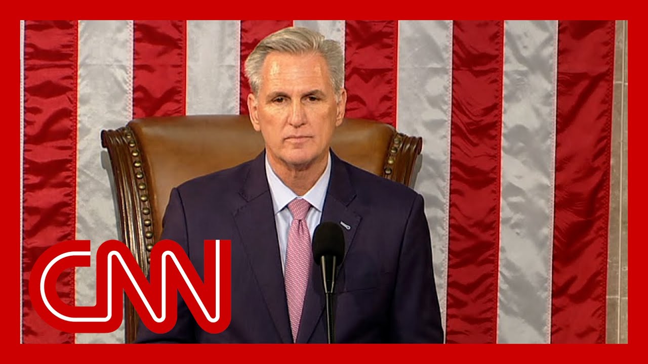 Listen to Kevin McCarthy’s first speech as Speaker of the House
