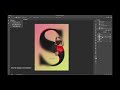 How to photo-manipulate a model into type, lettering | Graphic Design Tutorials
