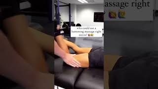 Massage your hamstrings like this