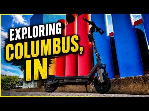 Exploring Columbus, Indiana on the Segway Max G3 Plus