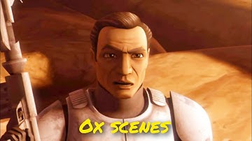 All clone trooper Ox scenes - The Clone Wars