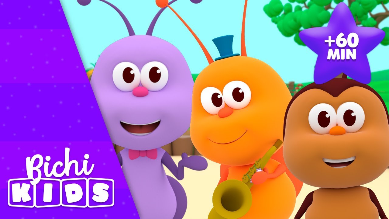 1 Hora! Canções de Bichikids para Dançar e Cantar! - Músicas Infantis #3 | Bichikid