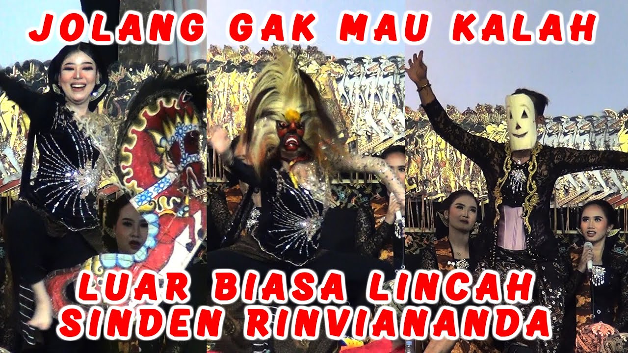 SOLAH CANTIK SINDEN RINVIANANDA JARANAN DAN GANONGAN - JOLANG NGGAK MAU KALAH!!!