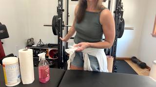ASMR - Cleaning Gym Equipment - Soft Speaking screenshot 3