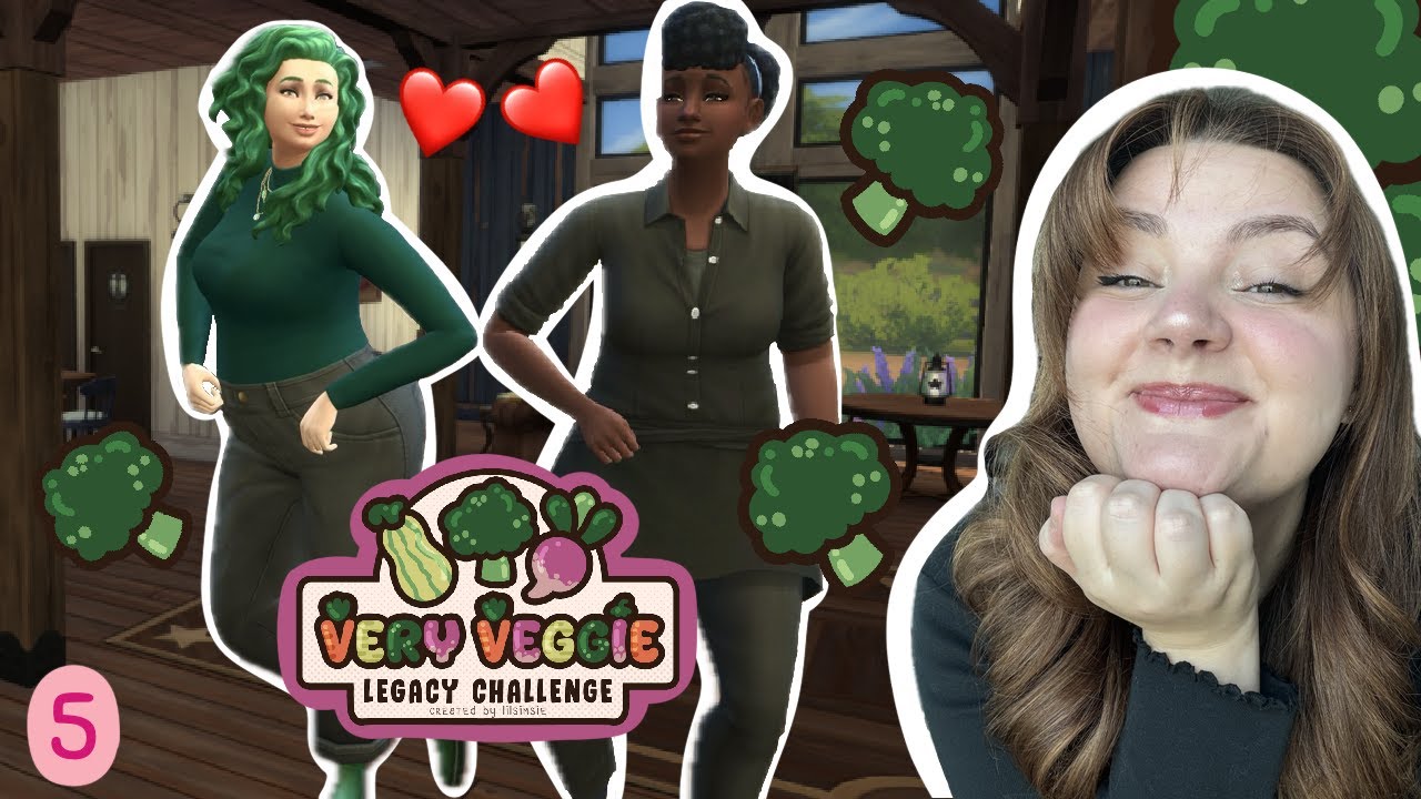 Have we found the one?!? Sims 4 Very Veggie Legacy Broccoli gen pt 5