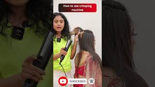 How to use crimping machine?? BY PYLPTEL #hairstyle #hairstyles #shorts #reels #hairstyleshorts screenshot 4