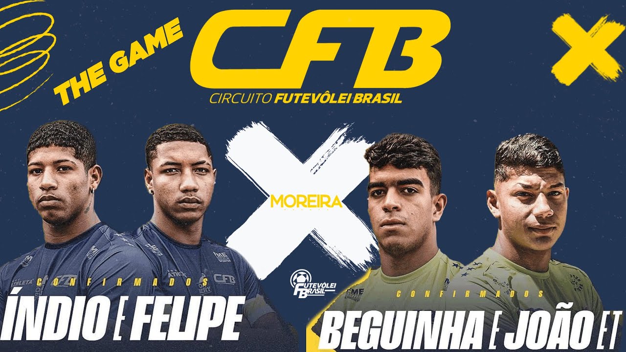 EMOCIONANTE ! O MELHOR JOGO DO CFB - ÍNDIO E FELIPE VS BEGUINHA E JOÃO ET 