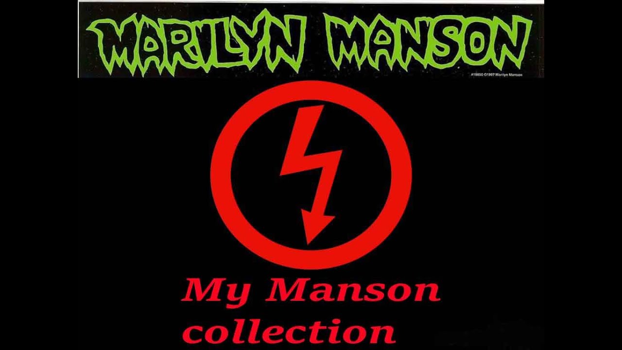 My Marilyn Manson Collection (vinyl, CD's, Poster)