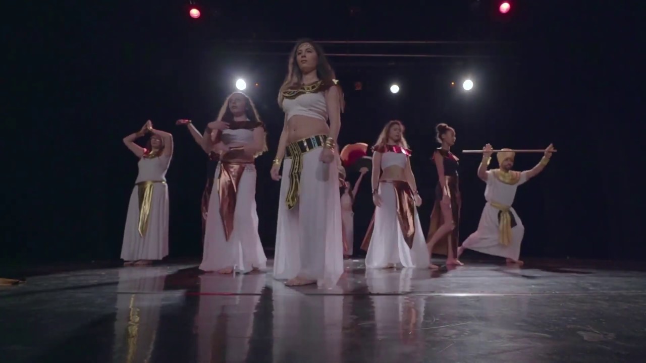 Au-delà des origines - Tableau Temple de d'Egypte Danse REIMS