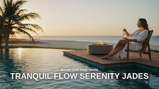 Tranquil Flow & Serenity | Jade's Modern Coastal Villa Fire Pit Patio (1 Hour Mix)