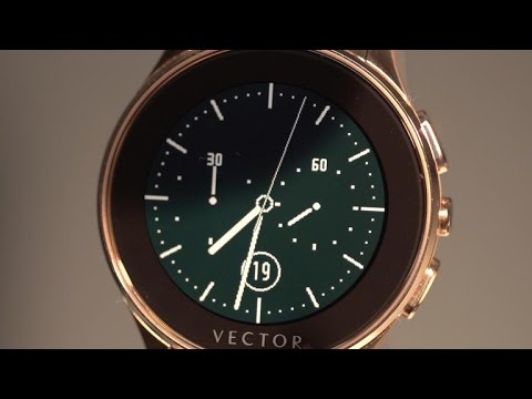 Vector smartwatch promises 30 day battery with classic design