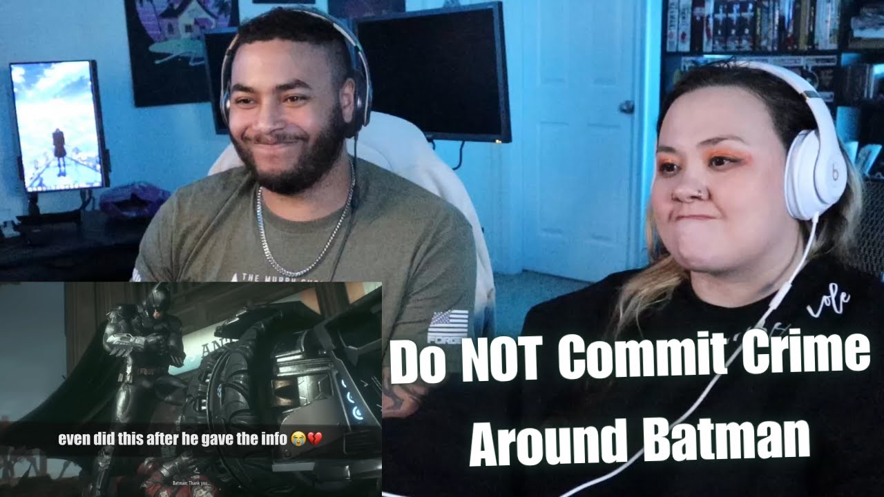 OtakuCouple реагирует на «Никогда не позволяй Бэтмену поймать тебя на совершении преступления» (Z...