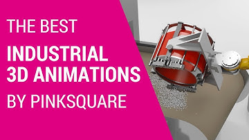 Industrial 3D product animations by PinkSquare
