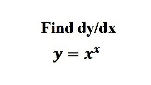 Derivatives - Differentiation - Logarithmic Differentiation -  Solved Example - NCERT , CBSE , ISC,