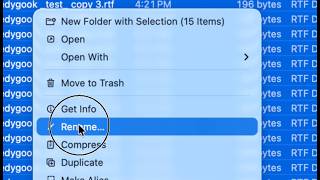 Batch-Rename Files (the ReplaceText option) on Mac