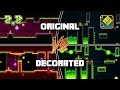 Dash: Original vs My Decoration [Comparison] | Geometry Dash 2.2