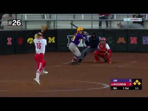 Top 40 Defensive Plays of the Year | 2019 B1G Softball