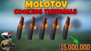 MOLOTOV ONLY SPAM ON THERMAL T6 ENEMIES ON TV STATION IN ARENA BREAKOUT