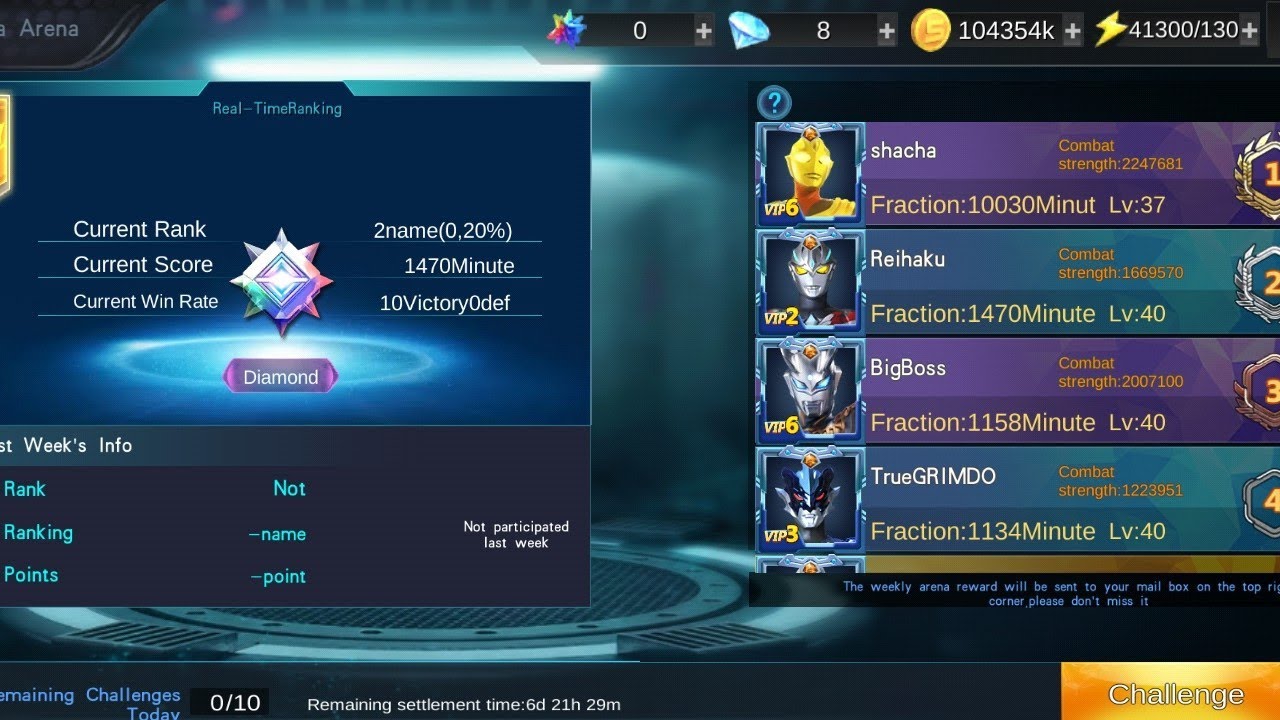 Bantai cheater yang ada di rank Diamond