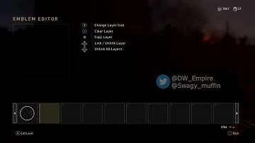 COD WW2: tutorial on making a crying emoji emblem from CR