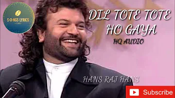 Dil Tote Tote Ho Gaya | Bichhoo (2000) | Hans Raj Hans, Shweta Shetty | Sameer | Anand Raj Anand